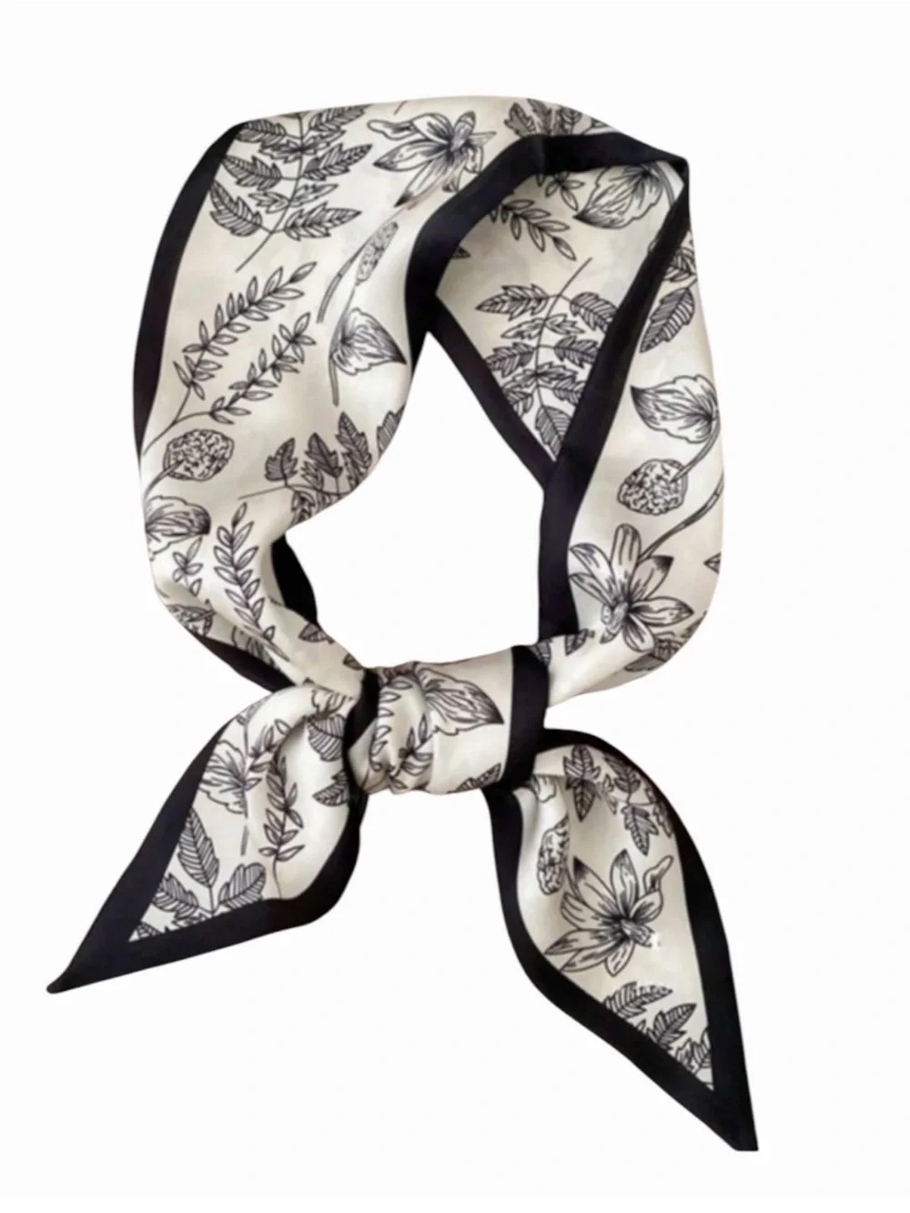 Bohemian Print Twilly Scarf Set NWT